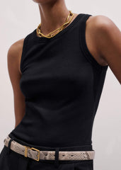 Black Ultimate Crew Neck Tank meandem
