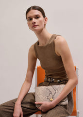 Camel Brown Ultimate Crew Neck Tank meandem