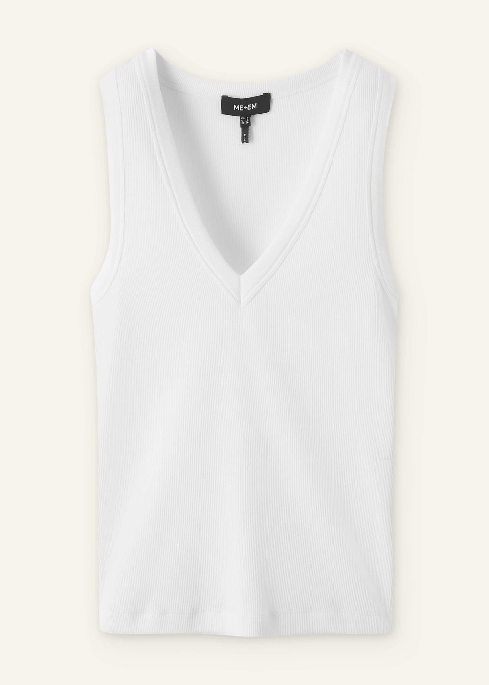 White Ultimate V-Neck Vest meandem