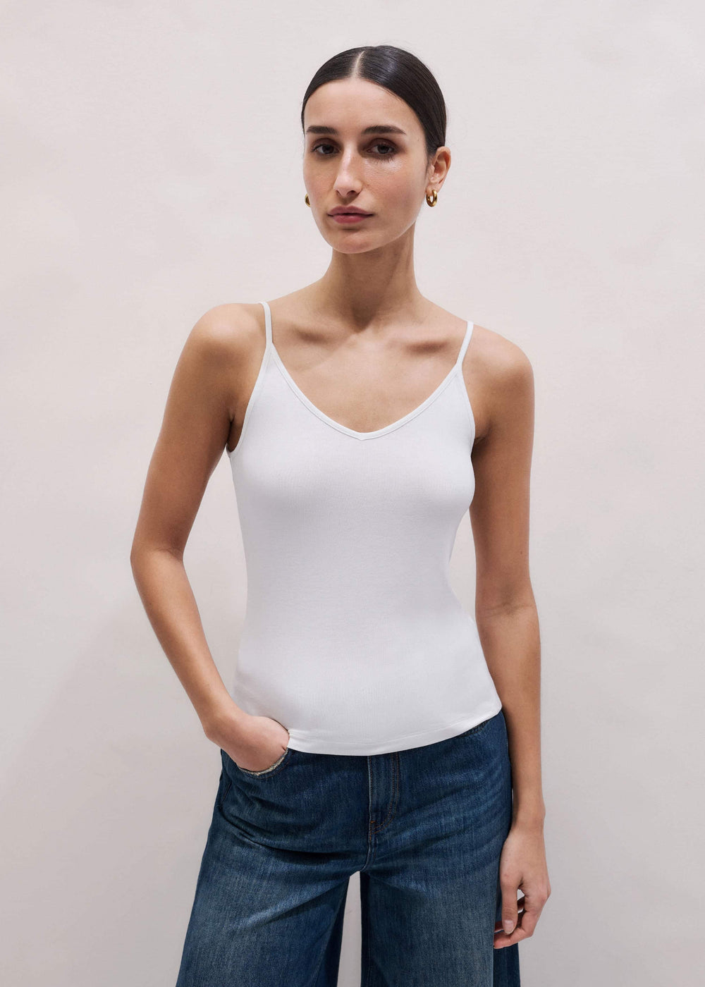 White Fashion First Aid Cami meandem