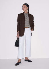 Brown Stripe Halterneck Tank meandem