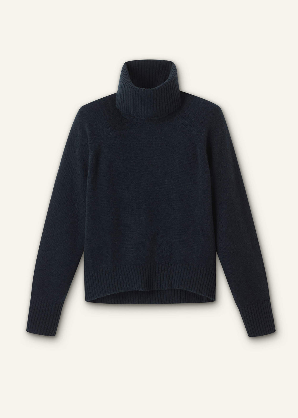 Navy Raglan Sweater + Snood meandem