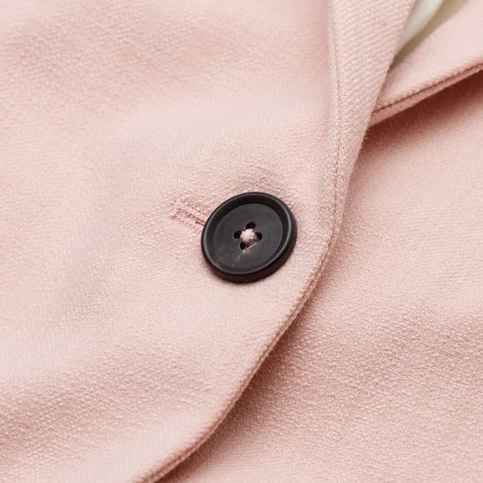Pink Sharp Shoulder Blazer meandem