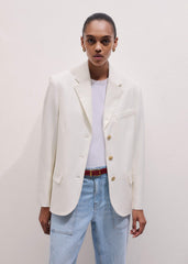 Ivory Icon Intelligently Oversized Blazer meandem