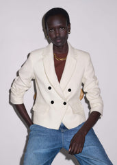 Ivory AM-PM Fitted Blazer meandem