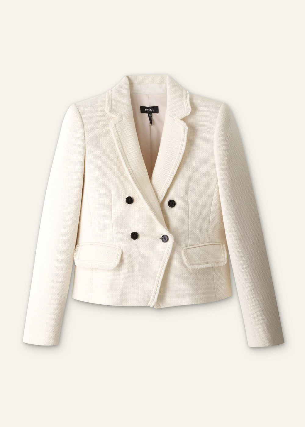 Ivory AM-PM Fitted Blazer meandem