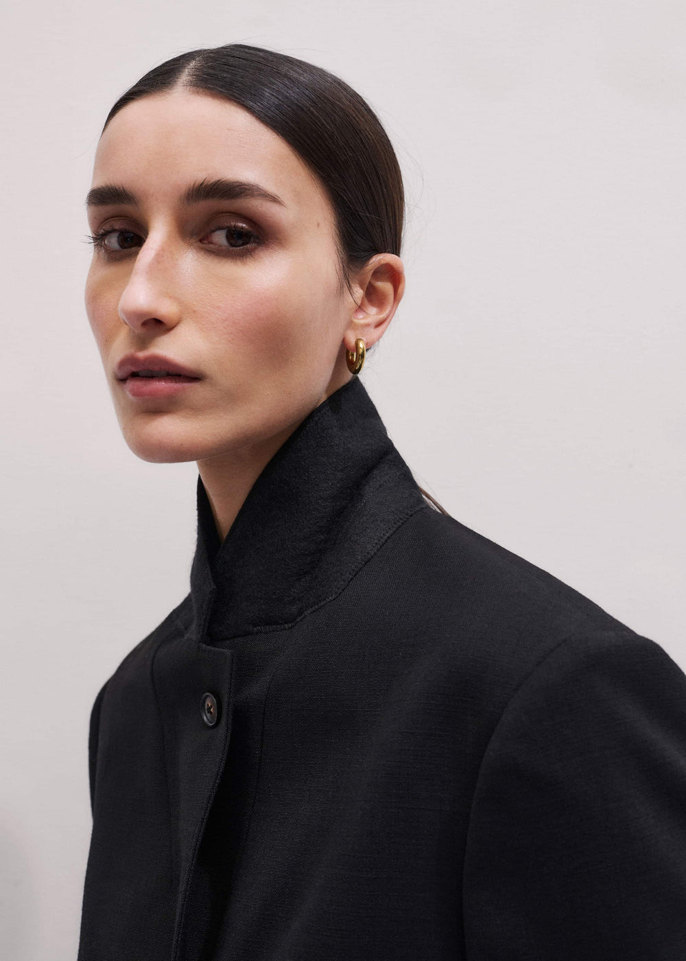 Black Icon Intelligently Oversized Short Blazer meandem