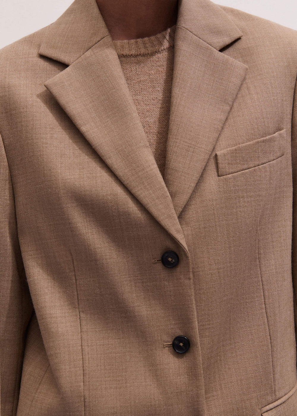 Brown Icon Oversized Blazer meandem