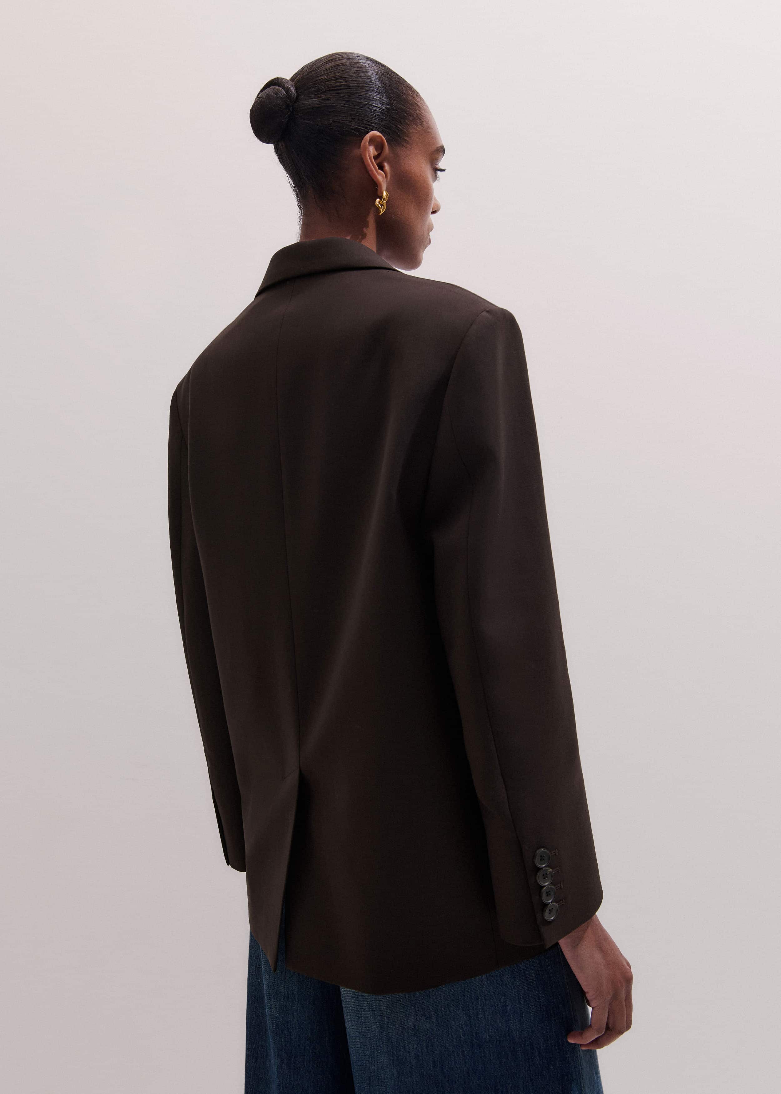 Brown Icon Intelligently Oversized Blazer meandem