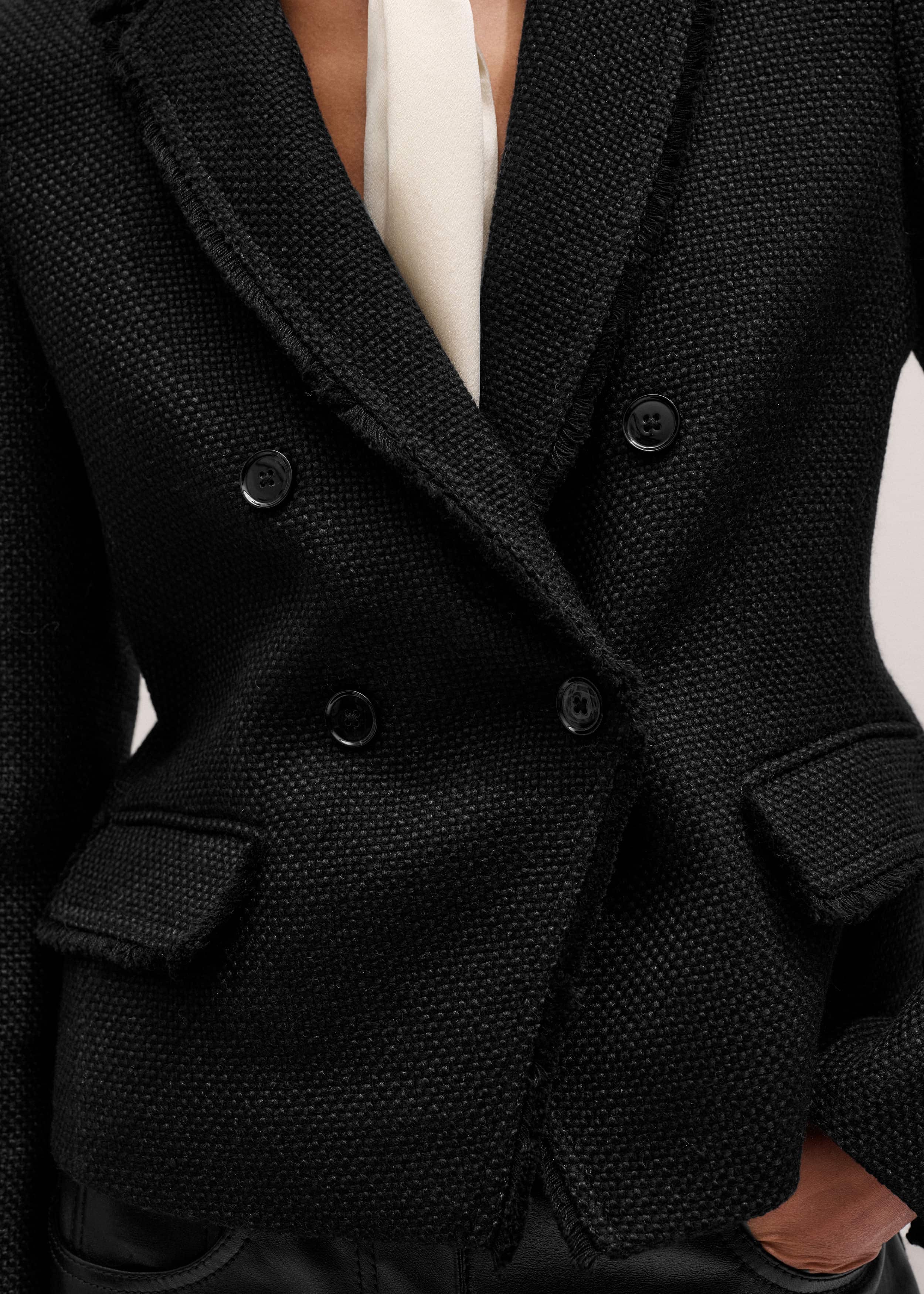 Black AM-PM Fitted Blazer meandem