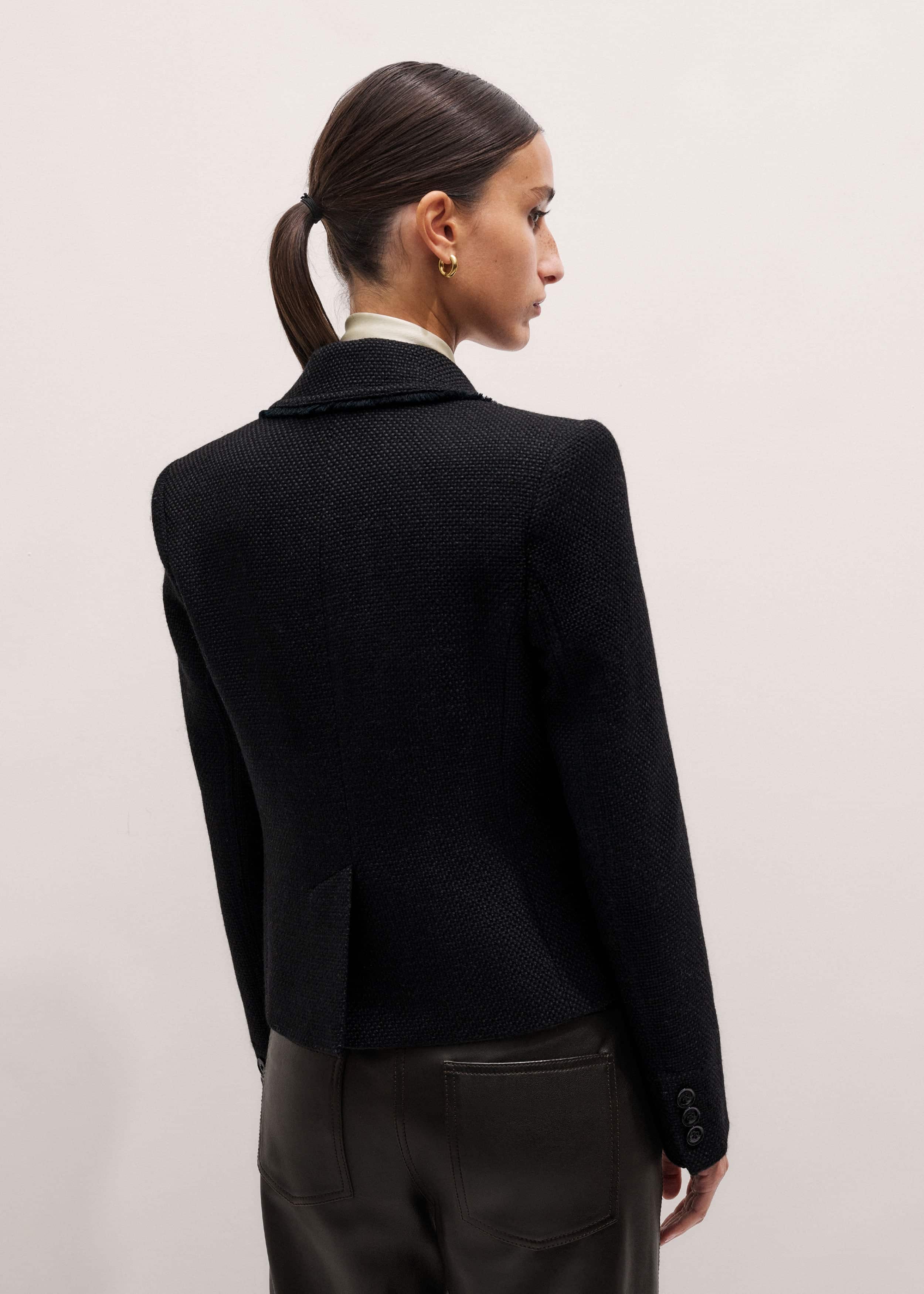 Black AM-PM Fitted Blazer meandem