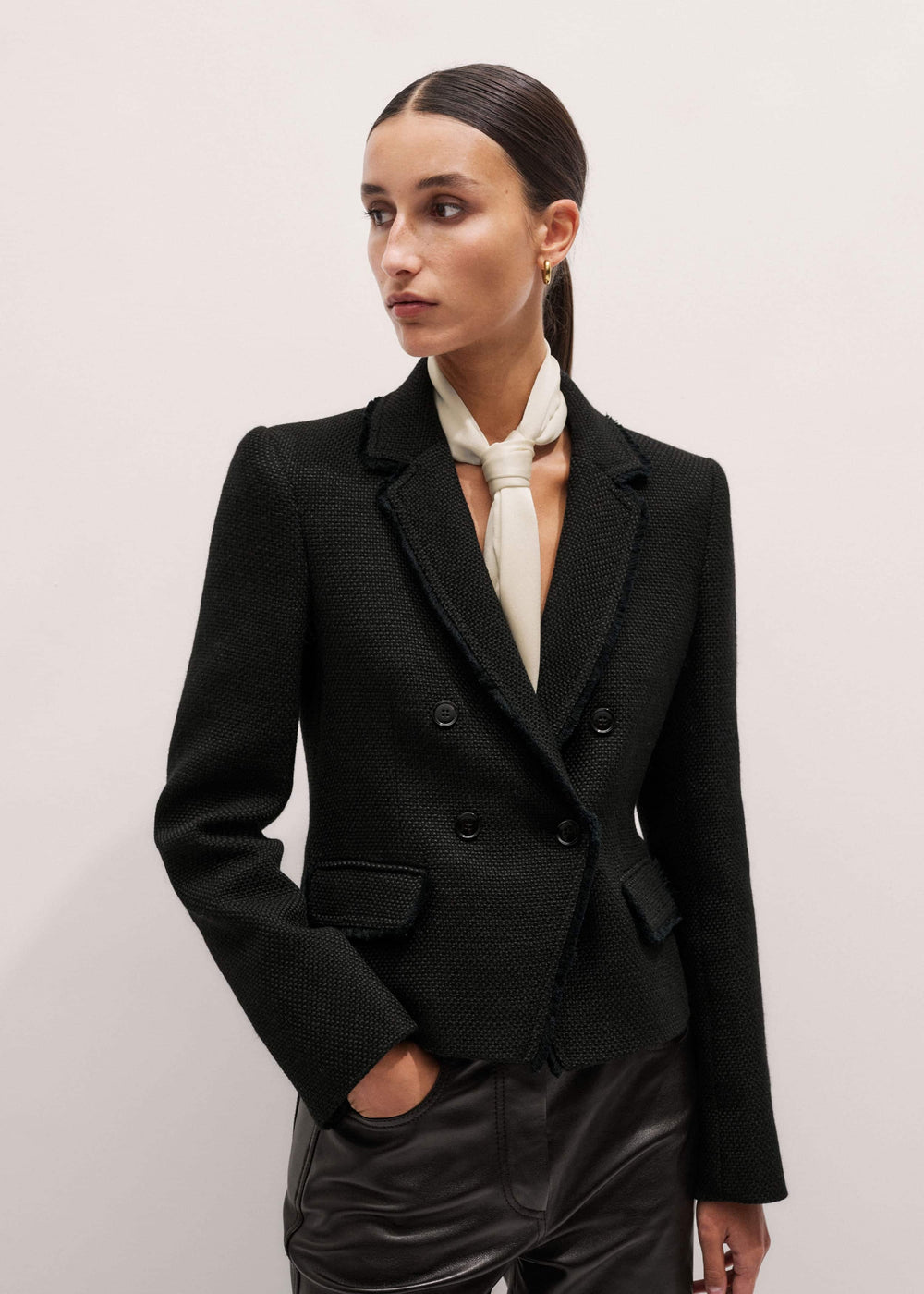 Black AM-PM Fitted Blazer meandem