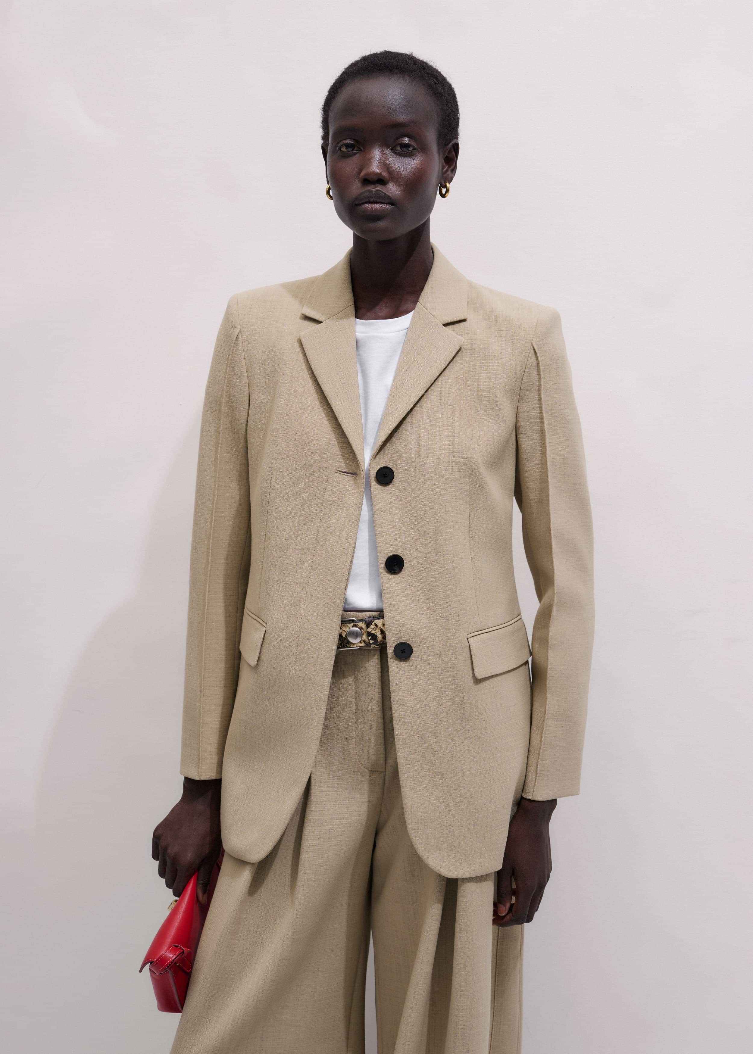 Sand Slim Contour Blazer meandem