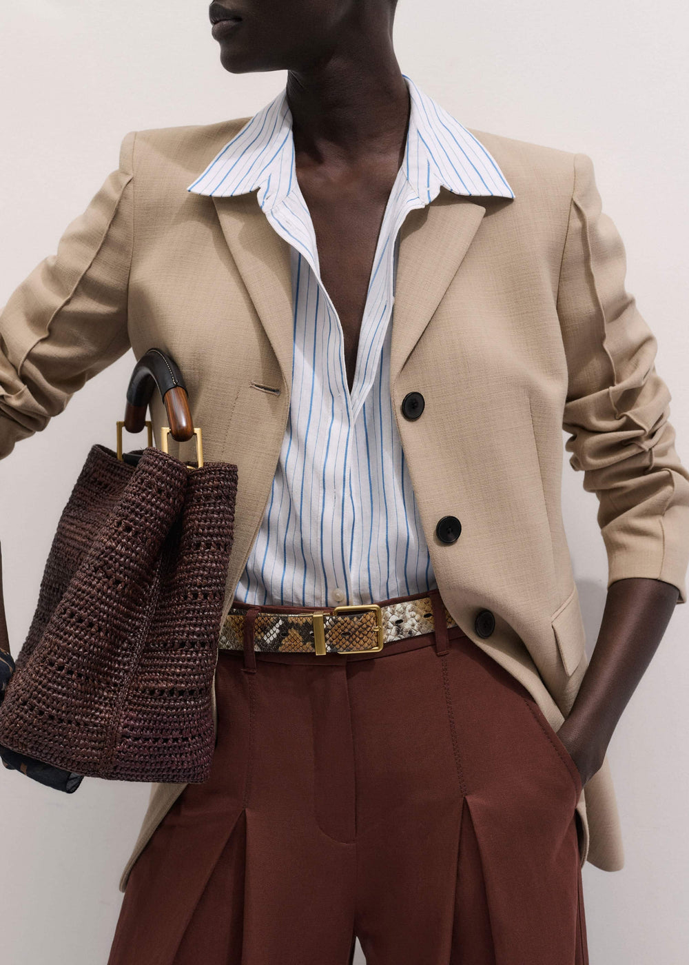 Sand Slim Contour Blazer meandem