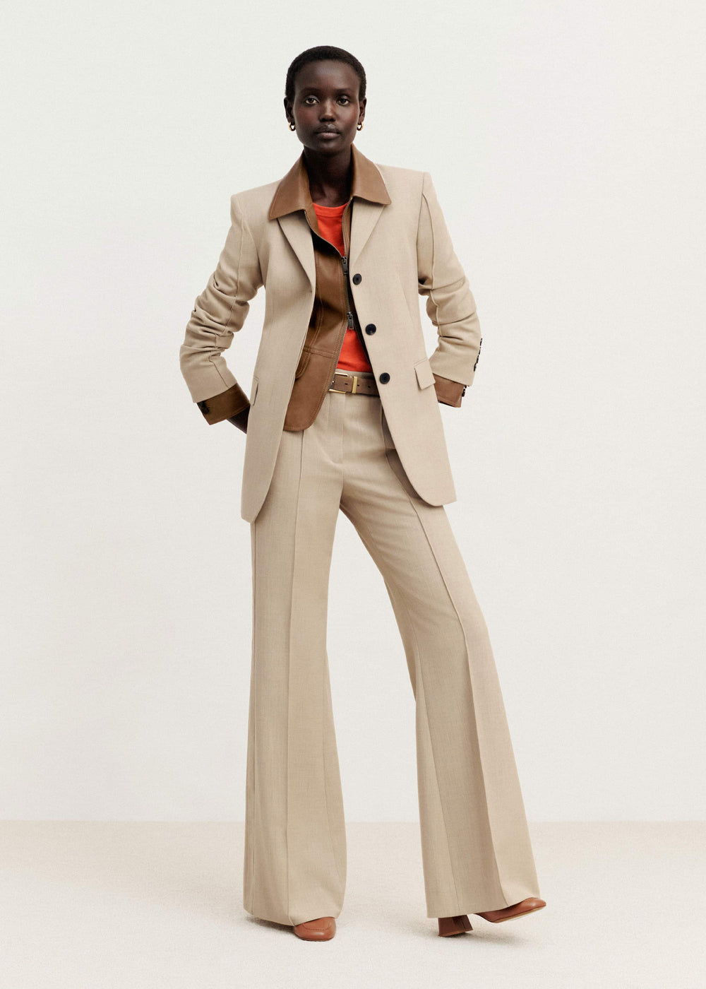 Sand Slim Contour Blazer meandem