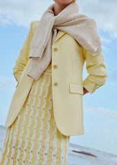 Yellow Slim Contour Blazer meandem