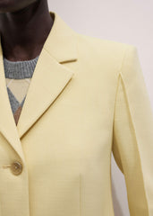 Yellow Slim Contour Blazer meandem