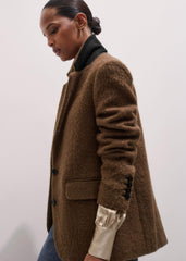 Brown Teddy Luxe Blazer meandem