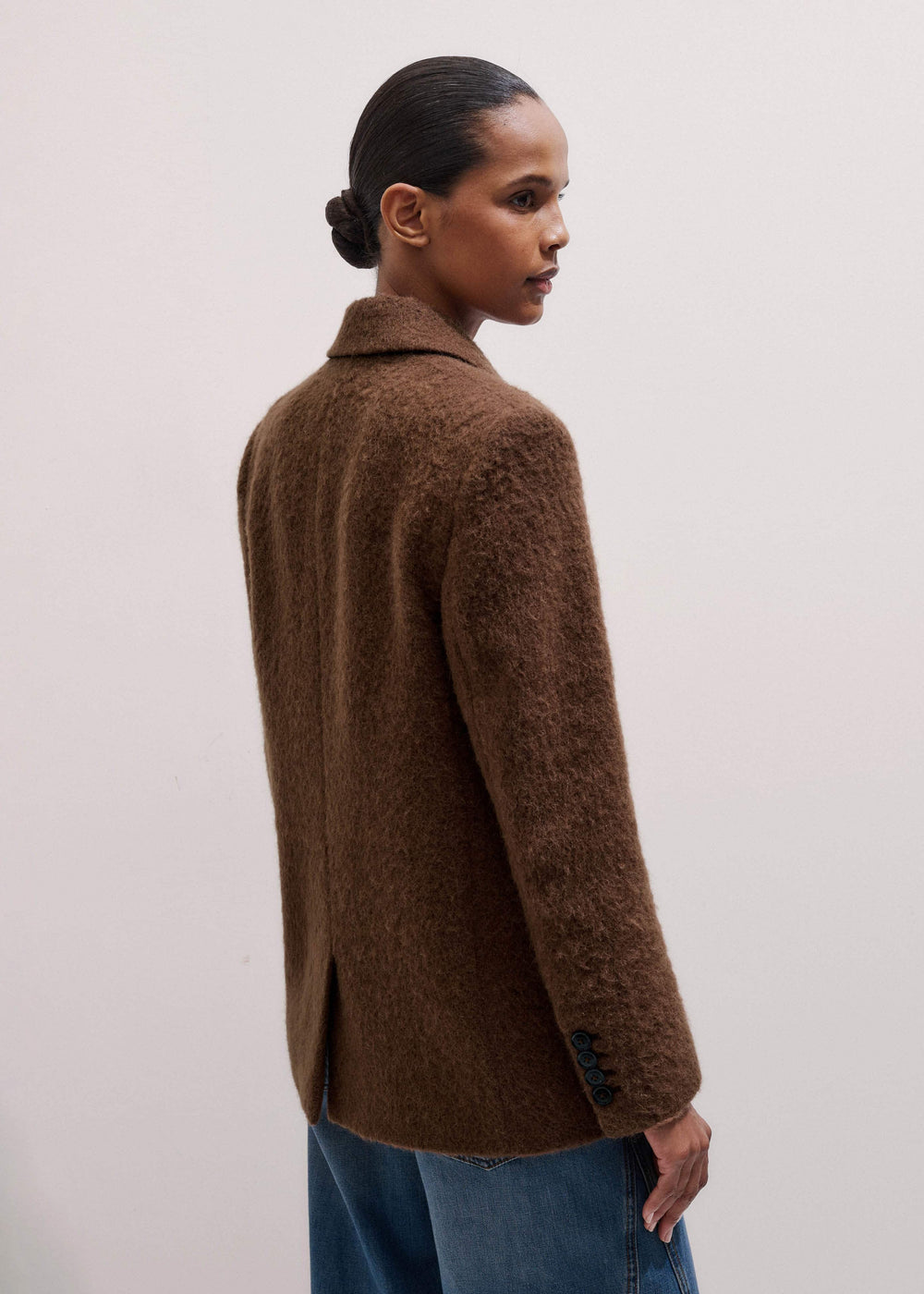 Brown Teddy Luxe Blazer meandem