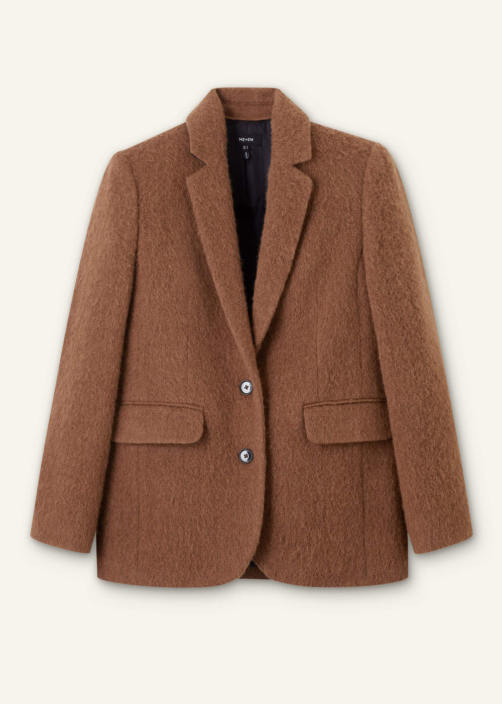 Brown Teddy Luxe Blazer meandem