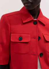 Red Box Crop Jacket meandem