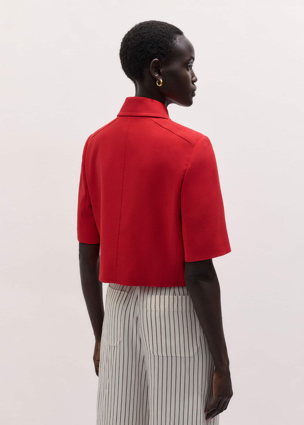 Red Box Crop Jacket meandem