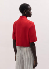 Red Box Crop Jacket meandem