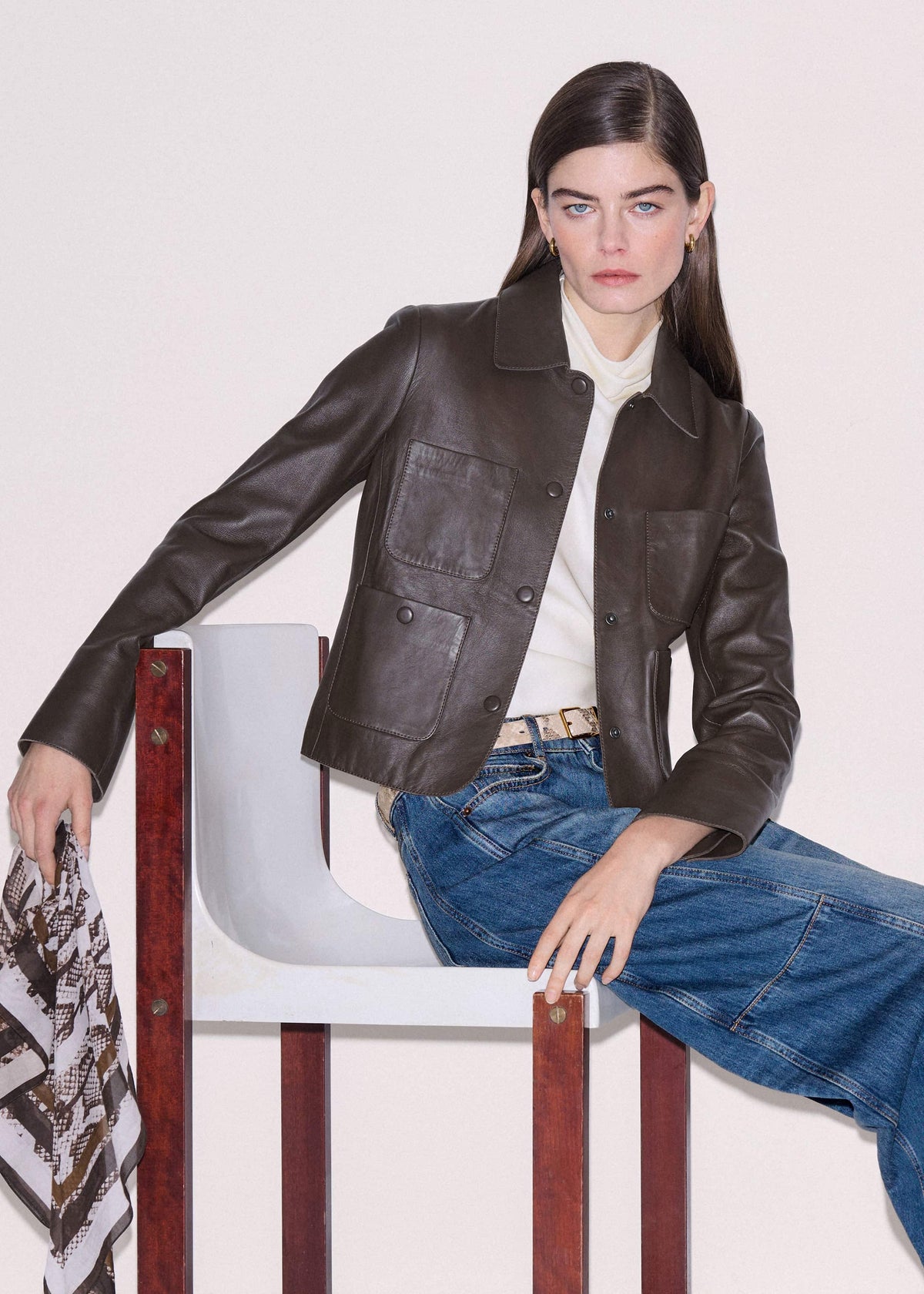 Brown Patch Pocket Jacket meandem