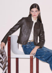 Brown Patch Pocket Jacket meandem