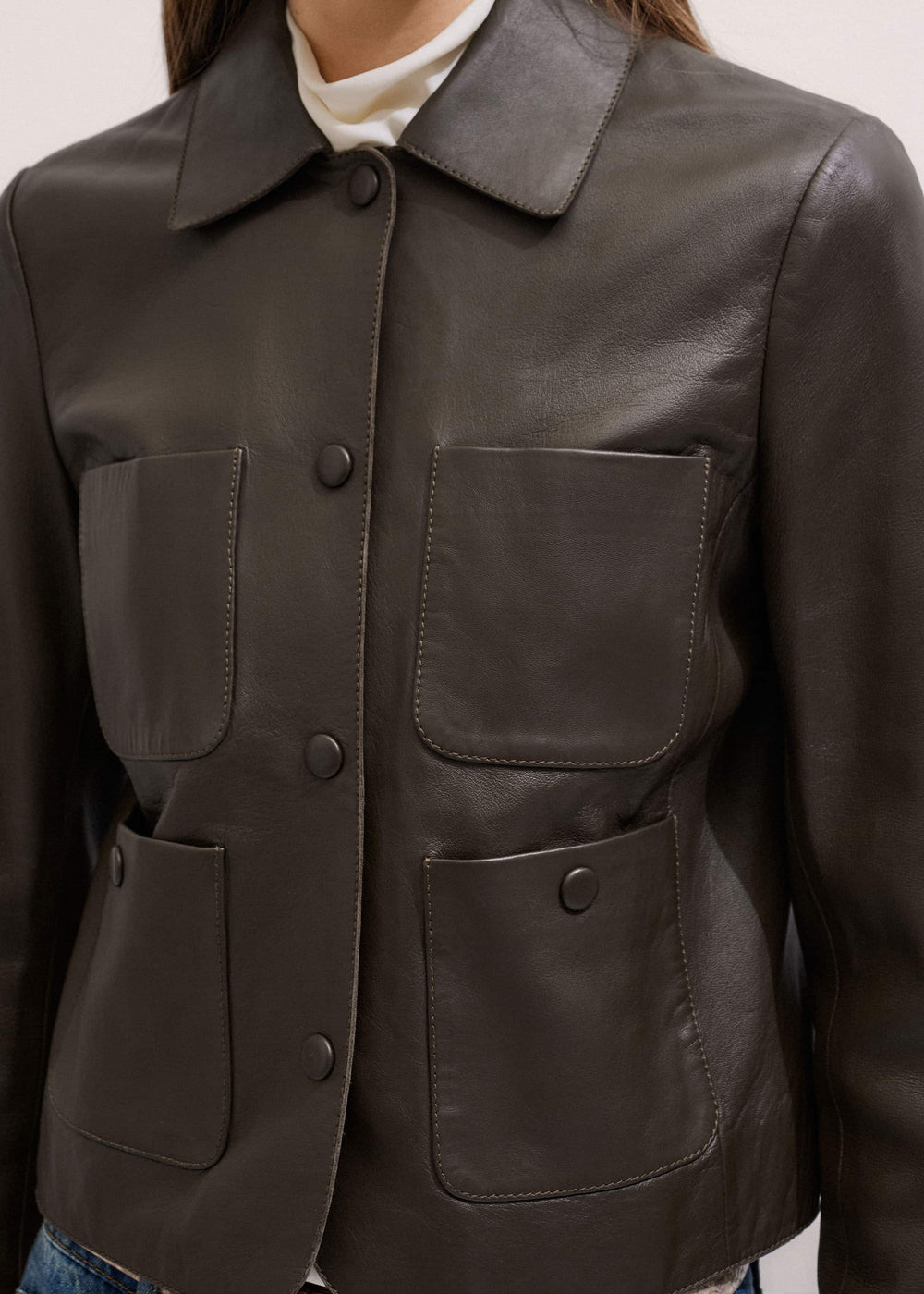 Brown Patch Pocket Jacket meandem