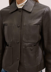Brown Patch Pocket Jacket meandem