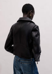 Black Perfect Little Biker Jacket meandem