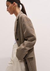 Brown Heritage Wool Coat meandem