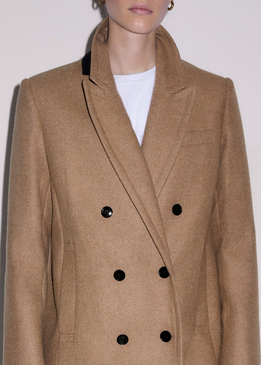 Brown Double-Breasted Coat meandem