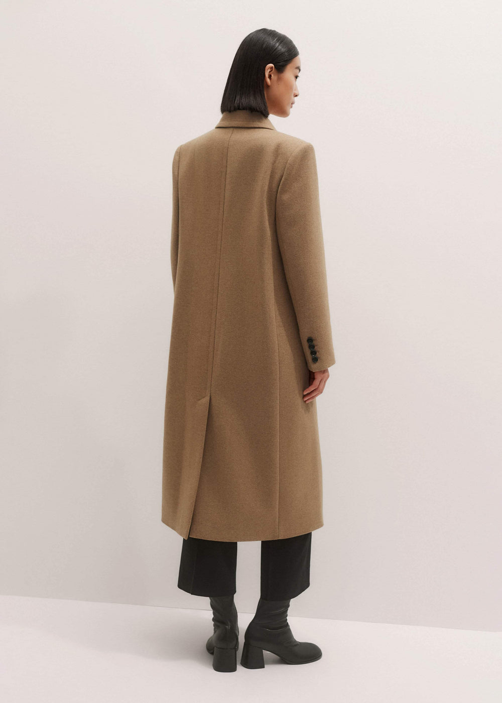 Brown Double-Breasted Coat meandem