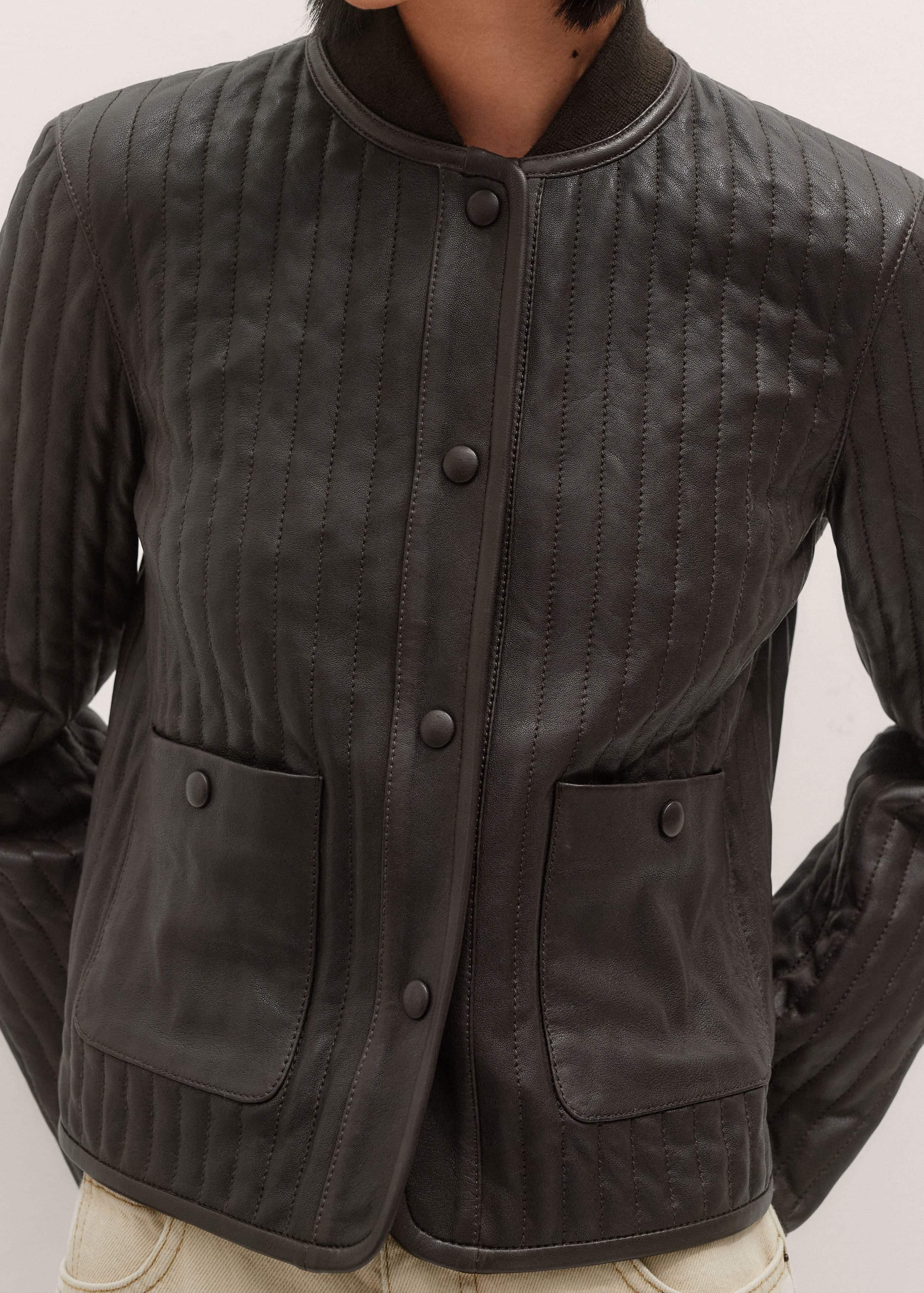Brown Quilted Weekend Jacket meandem