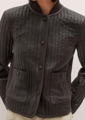Brown Quilted Weekend Jacket meandem