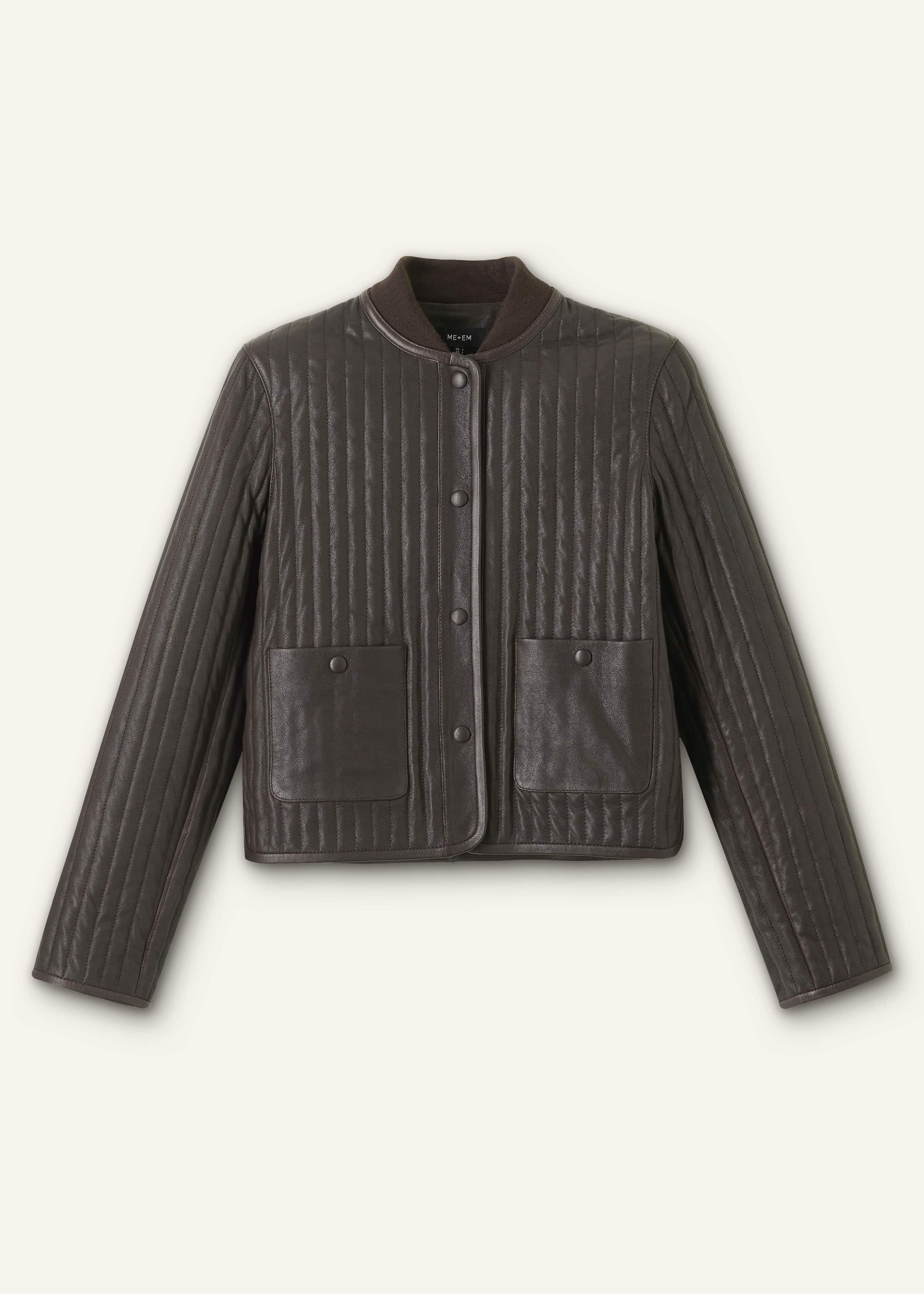 Brown Quilted Weekend Jacket meandem