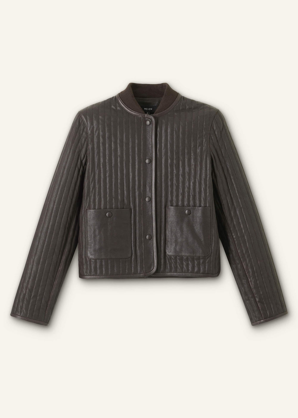 Brown Quilted Weekend Jacket meandem