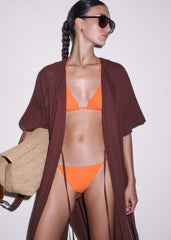 Orange Triangle Bikini Top meandem