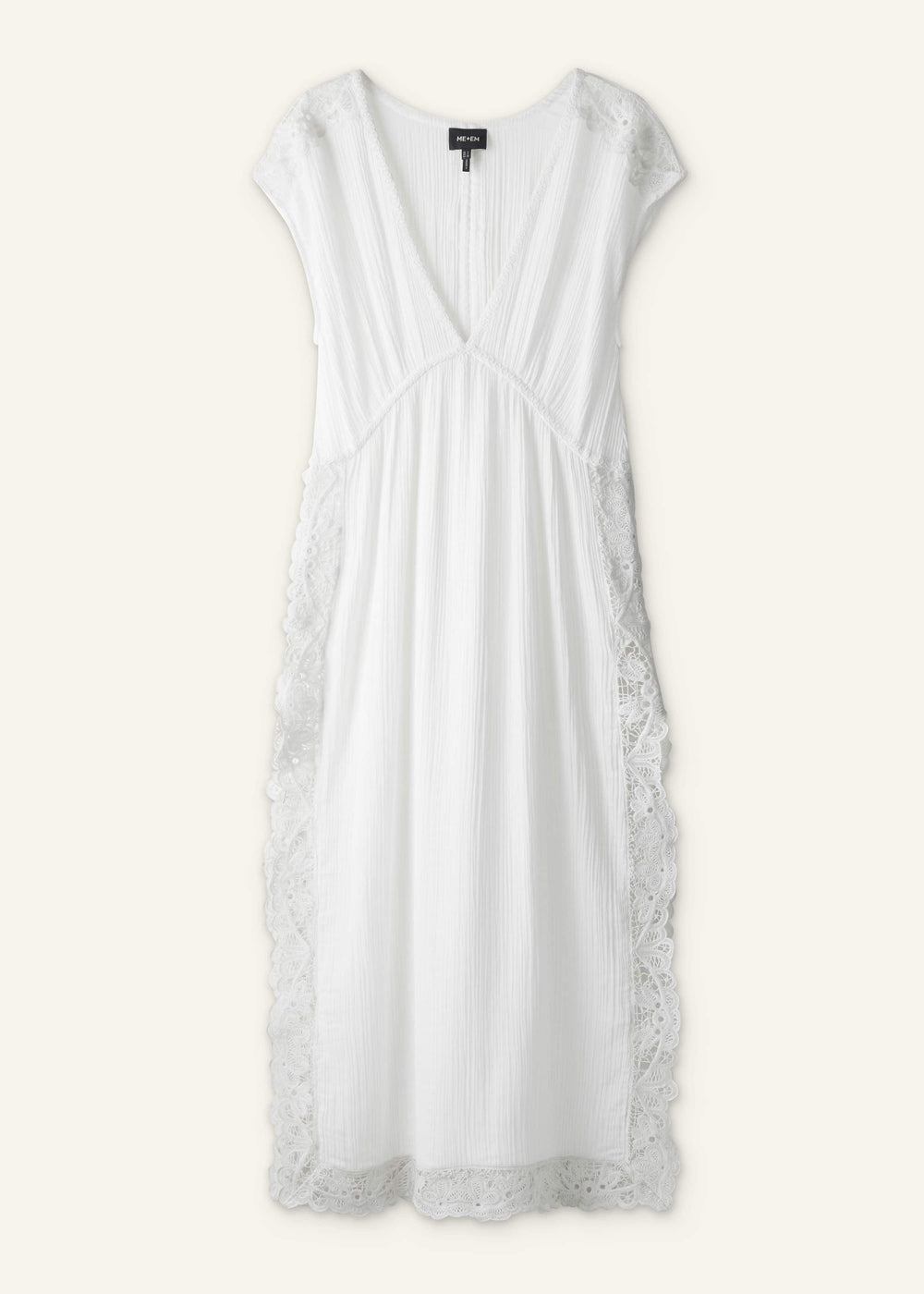 White Maxi Beach Dress meandem