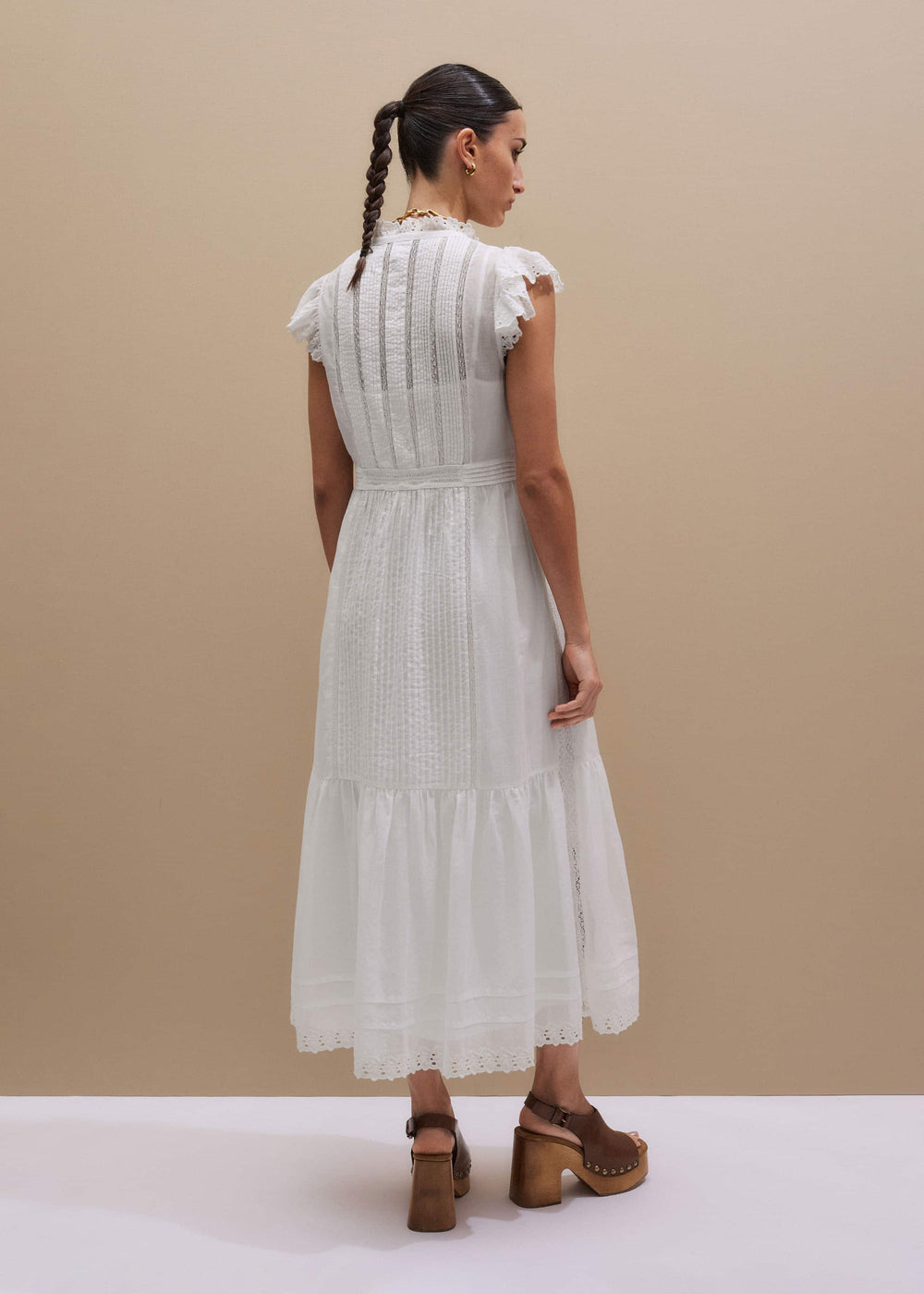 White 2-in-1 Maxi Dress meandem