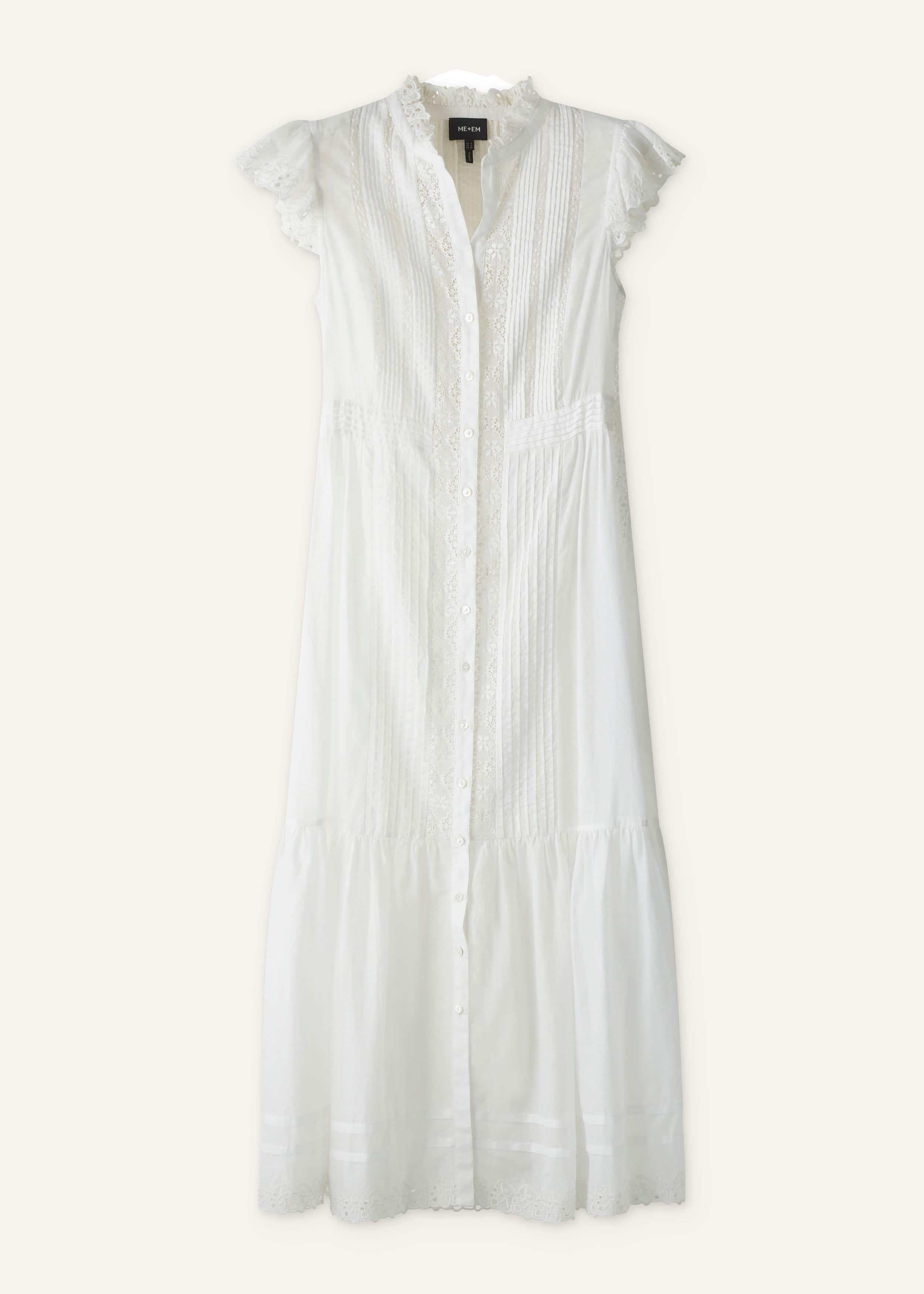 White 2-in-1 Maxi Dress meandem