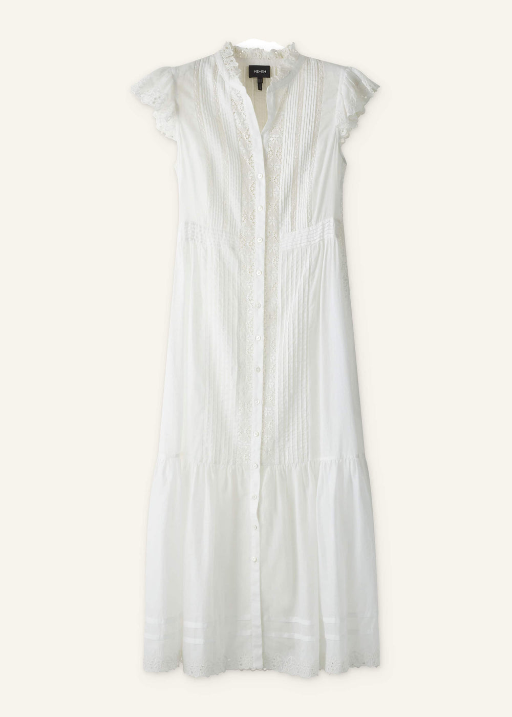 White 2-in-1 Maxi Dress meandem