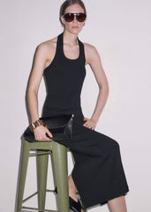 Black Perfect Basic Dress meandem