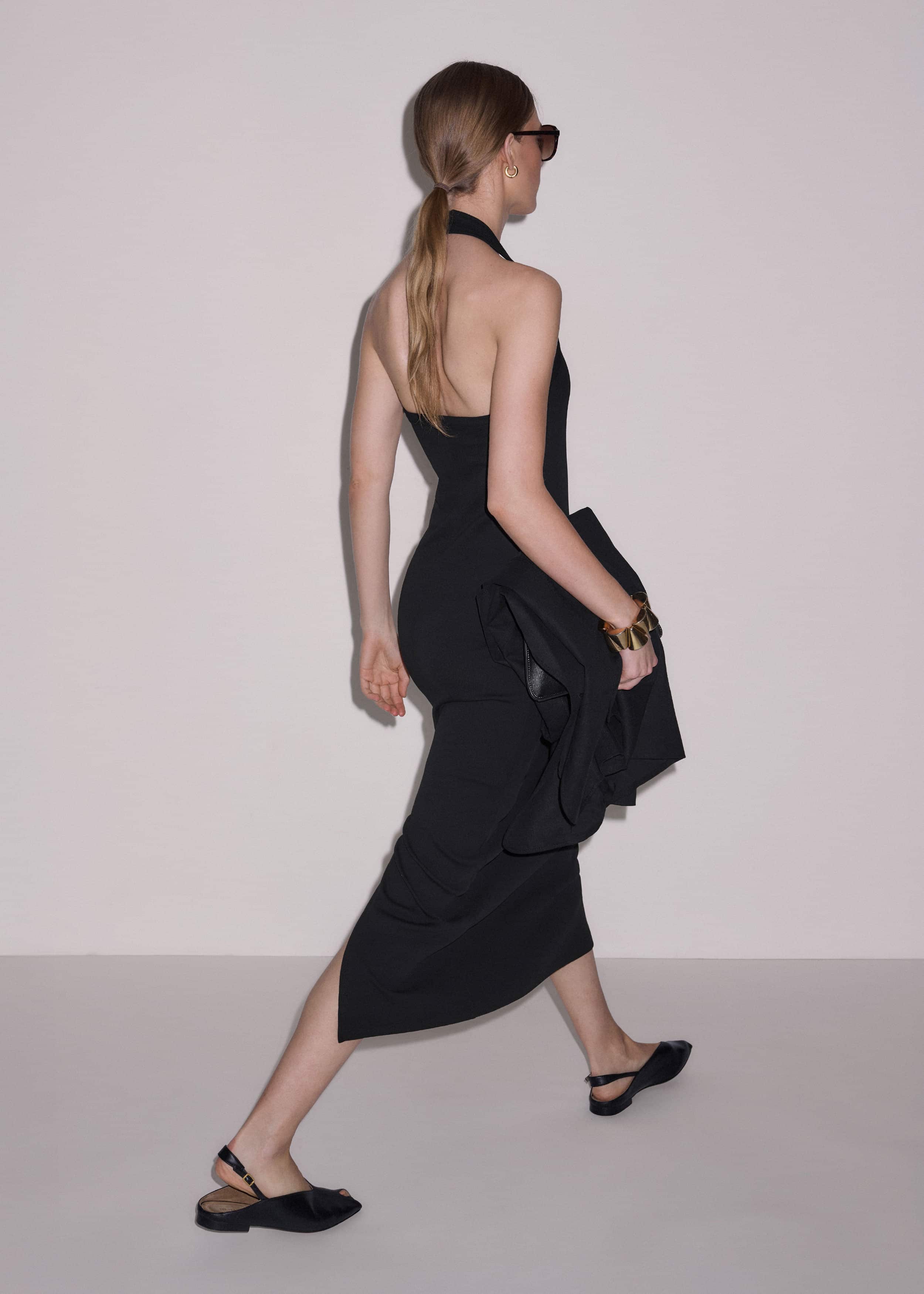 Black Perfect Basic Dress meandem