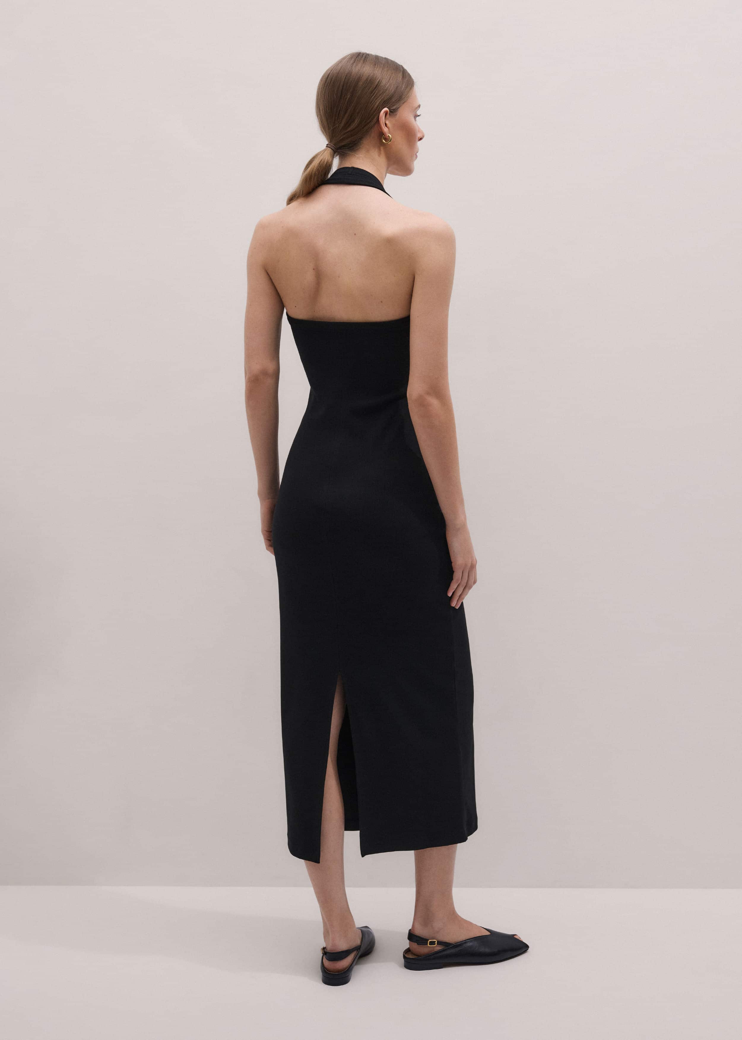 Black Perfect Basic Dress meandem