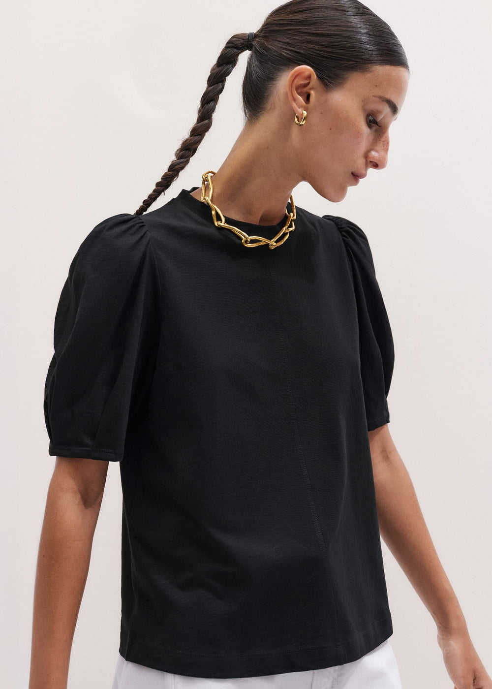 Black Feminine Swing Top meandem