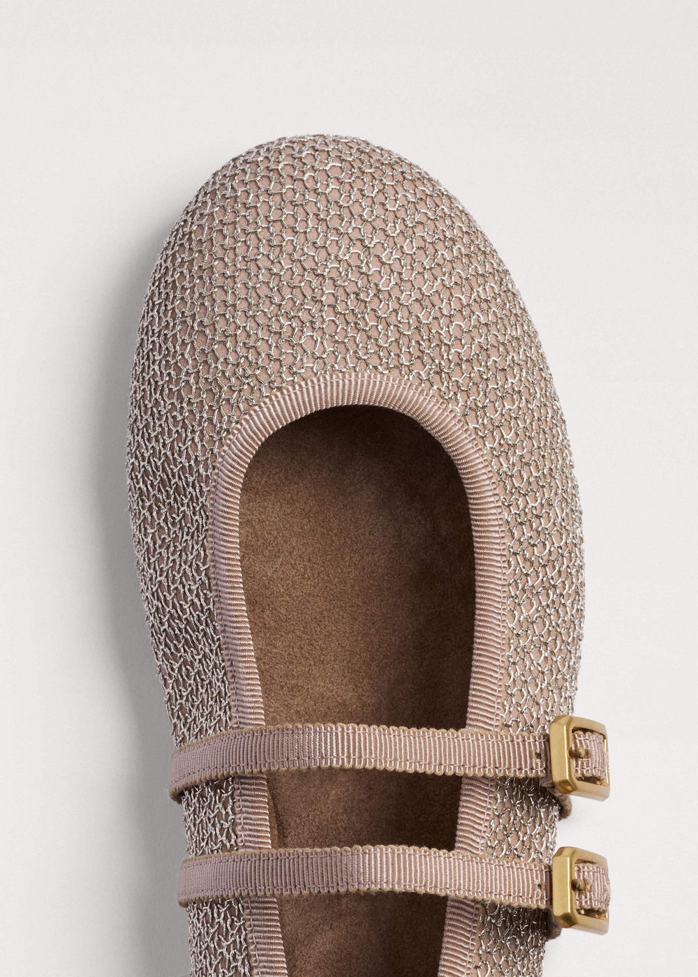 Gold Mesh AM-PM Ballet Flat meandem