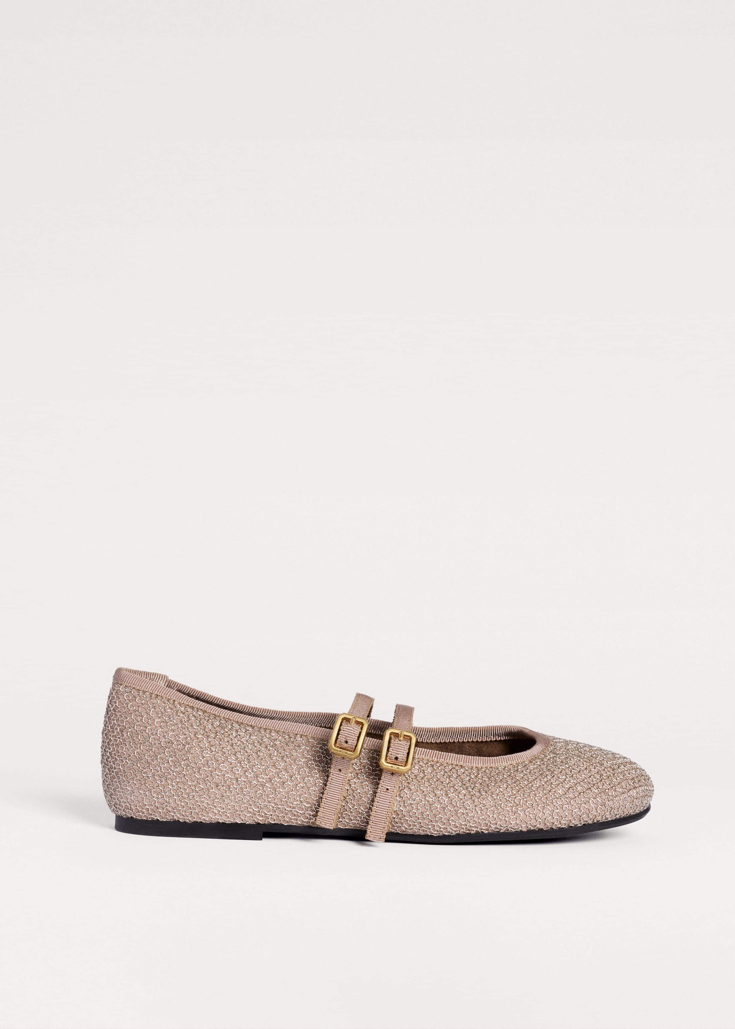 Gold Mesh AM-PM Ballet Flat meandem